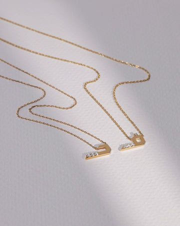 Tarakeeb Letter Necklace (FAA)