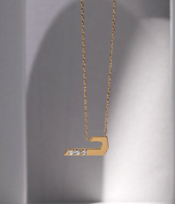 Tarakeeb Letter Necklace (HAA)