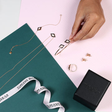 Imtinan Bangel,  Enamel with Diamonds