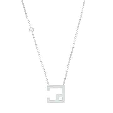 Arabic Alphabet Letter Necklace (HA)
