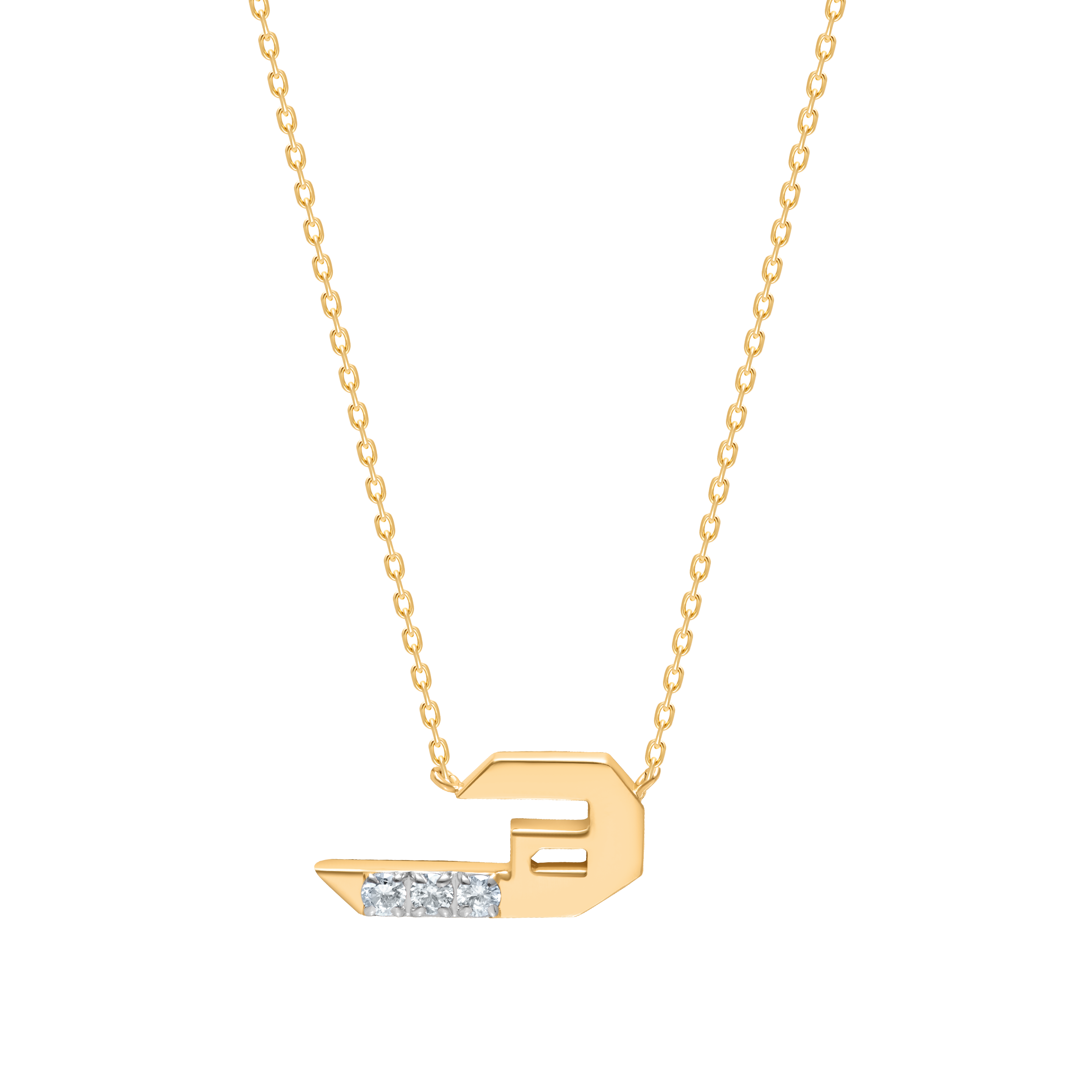 Tarakeeb Letter Necklace (HAA)