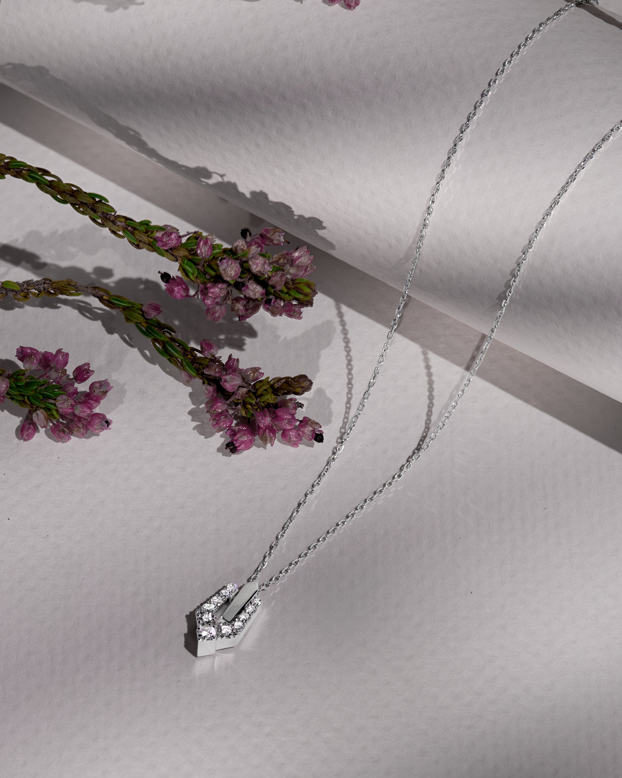 Wasl Necklace Full Diamond