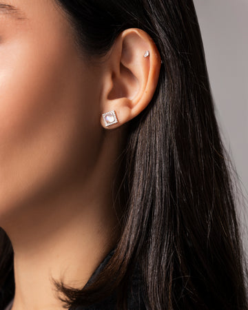 Moon Stone  Earring