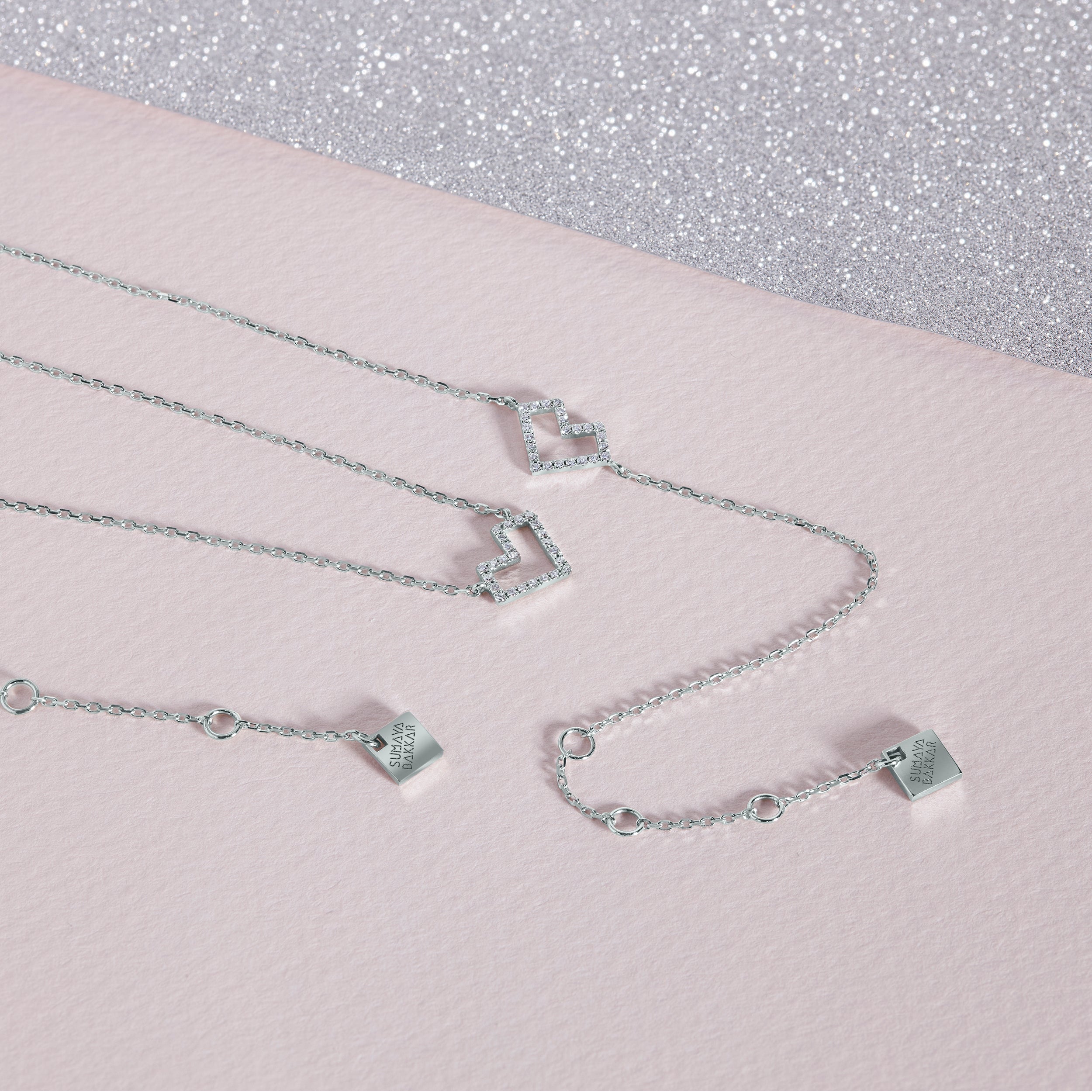 Heart Of Gold Diamonds Necklace