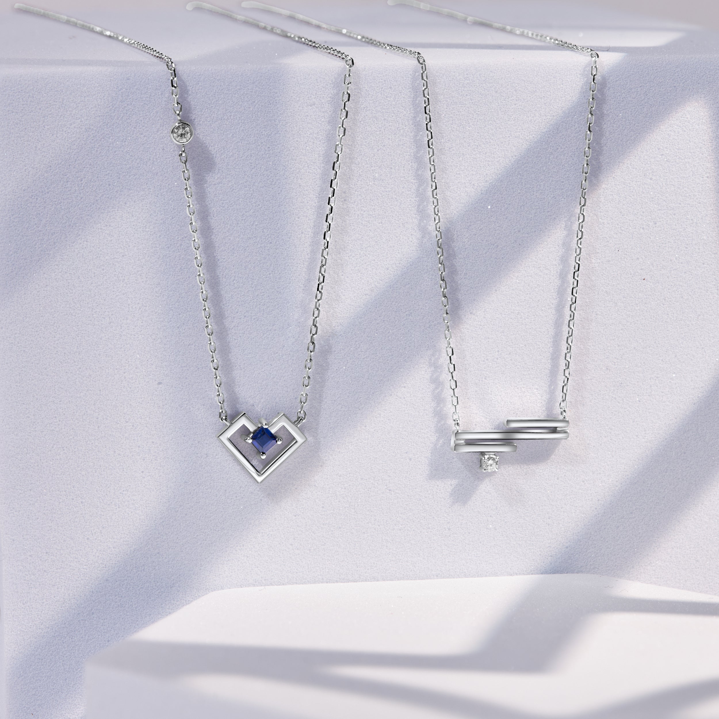 Lines Arabic Alphabet Word Necklace Hub