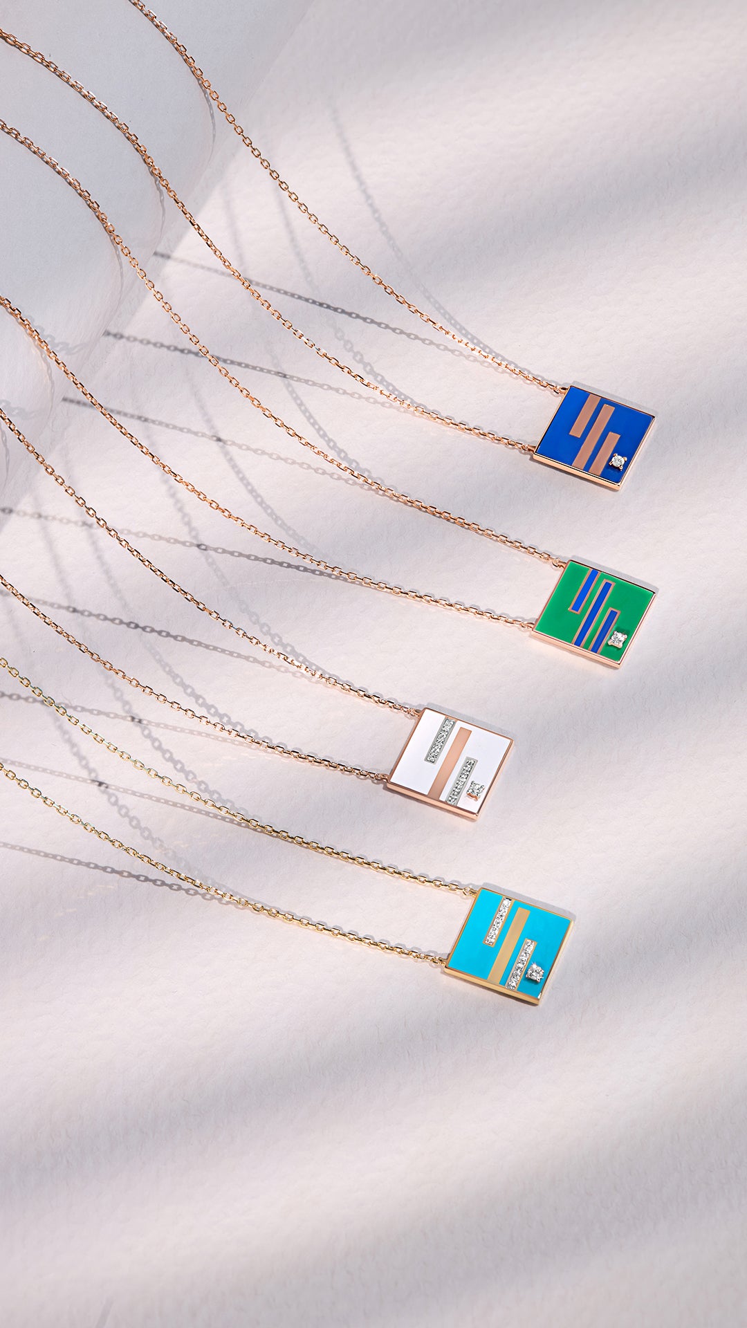 Hub Square  with Lines Diamonds