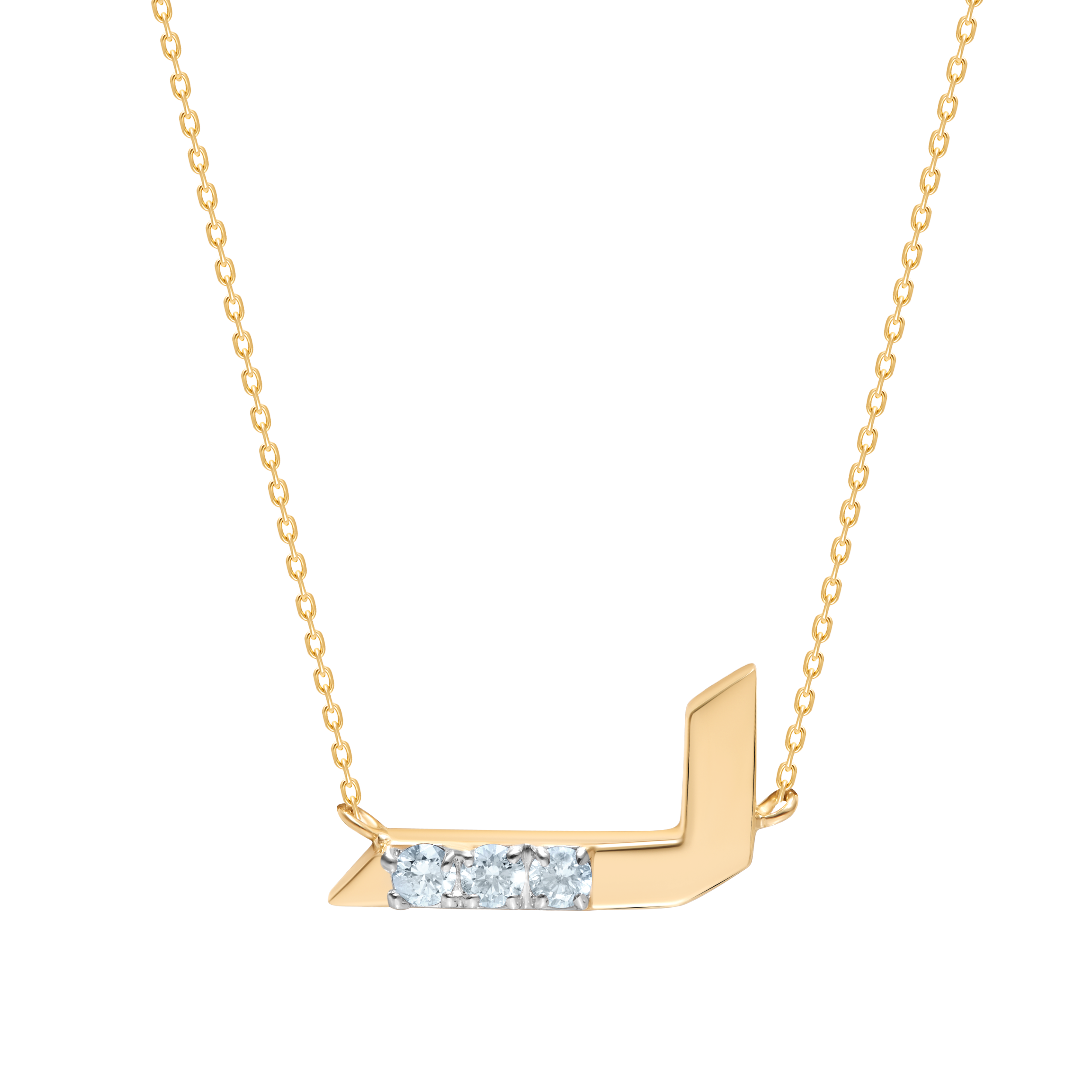 Tarakeeb Letter Necklace (RAA)