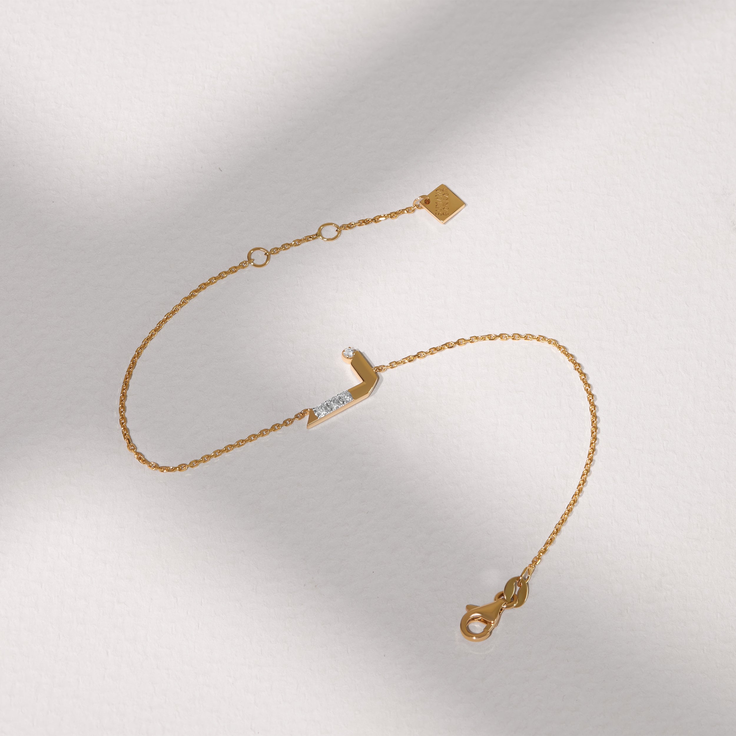 Tarakeeb Letter Bracelet (NUN)