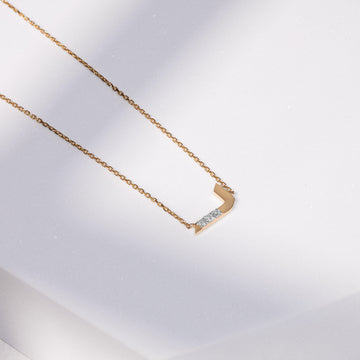 Tarakeeb Letter Necklace (RAA)