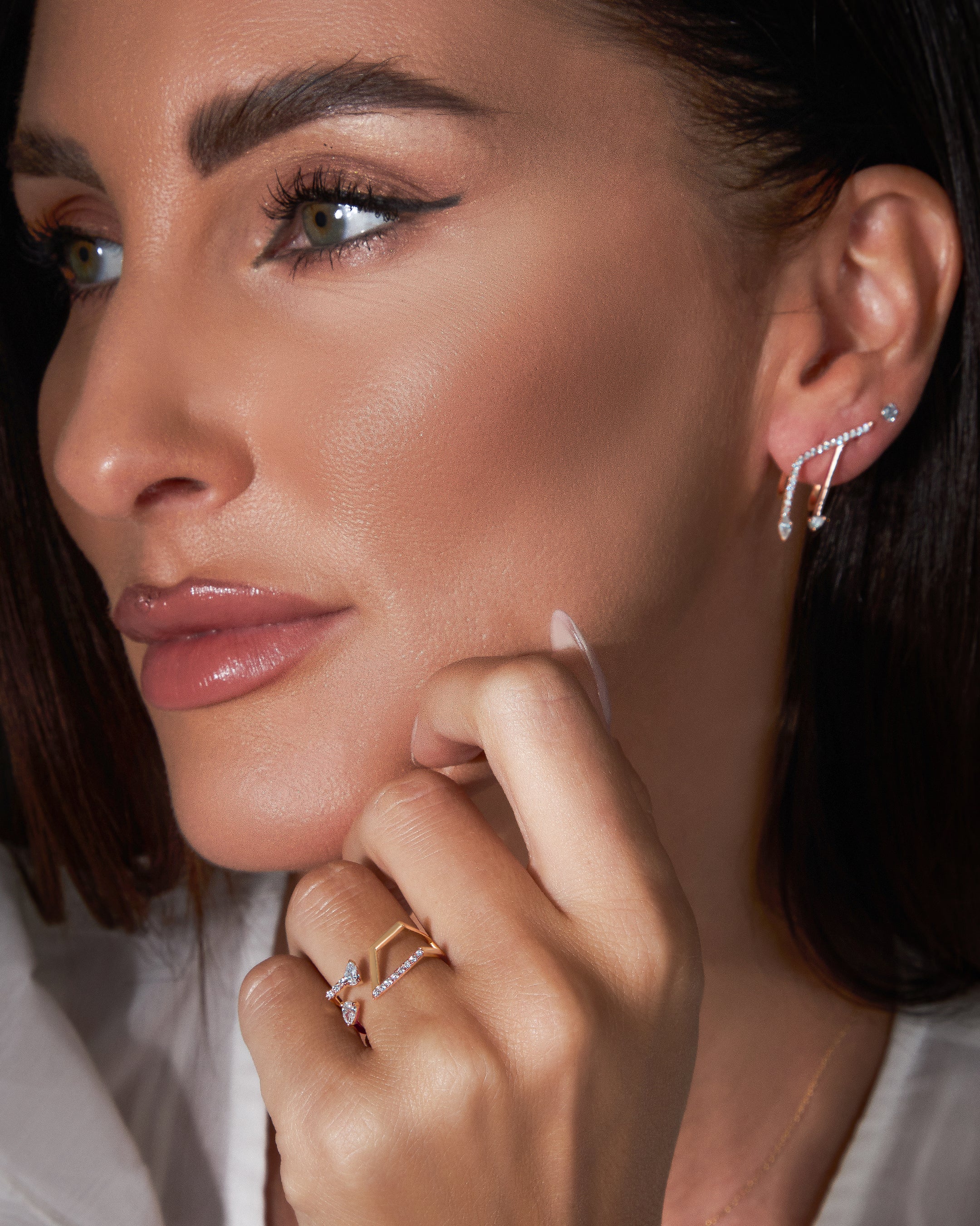 Lines of Light Earrings