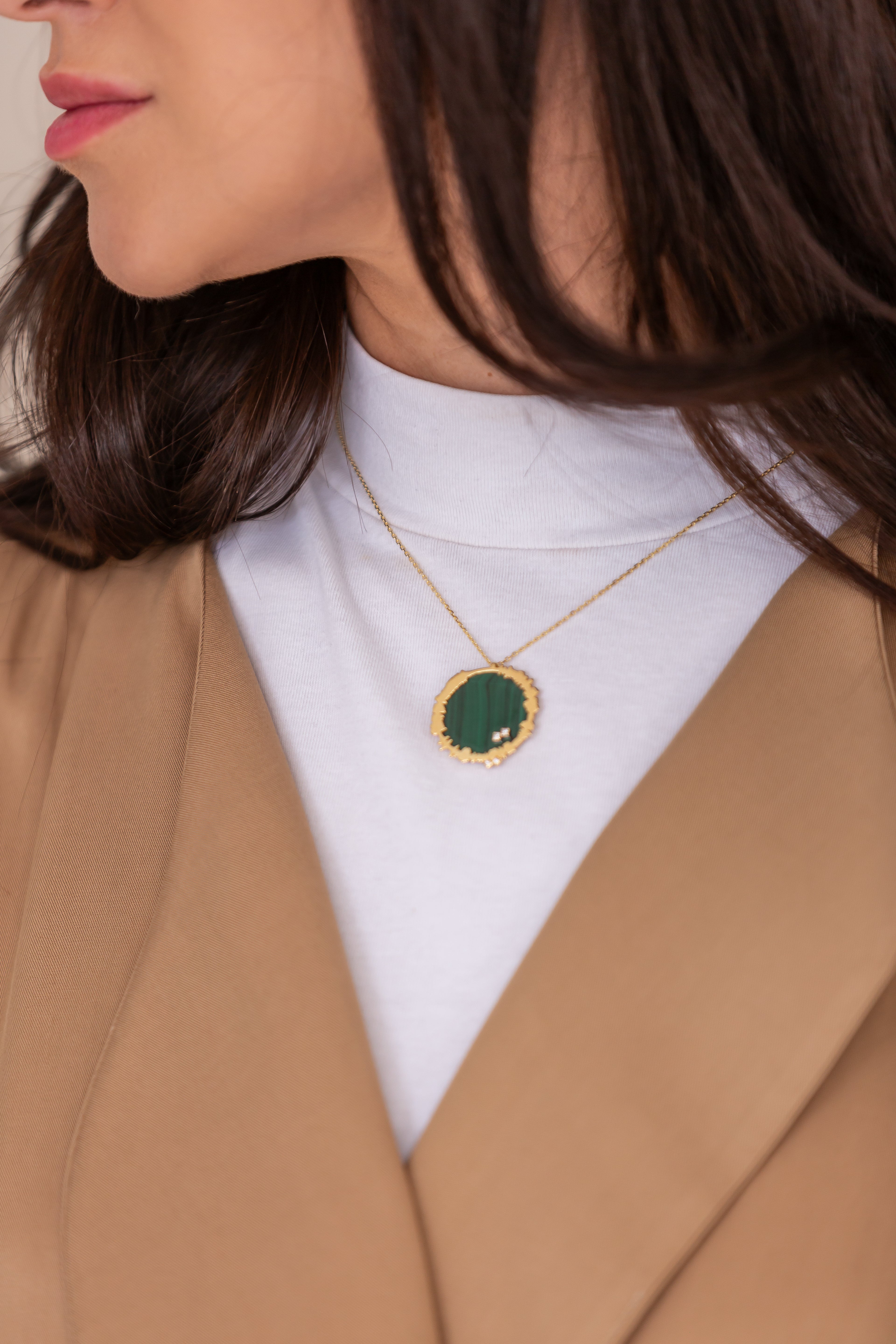 Ayat Necklace," و اذا سألك عبادي عني فاني قريب اجيب دعوة الداع اذا دعان"