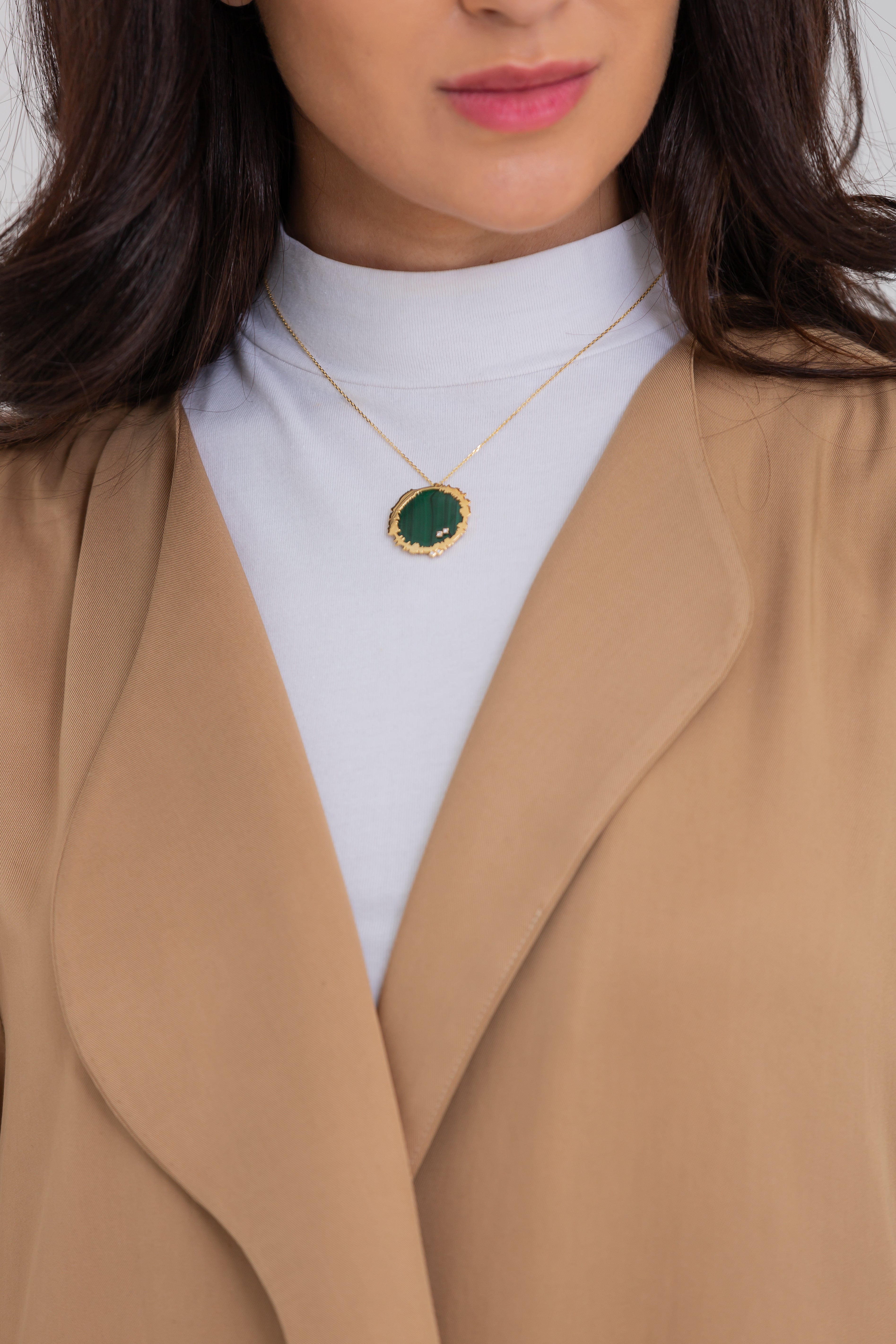 Ayat Necklace," و اذا سألك عبادي عني فاني قريب اجيب دعوة الداع اذا دعان"