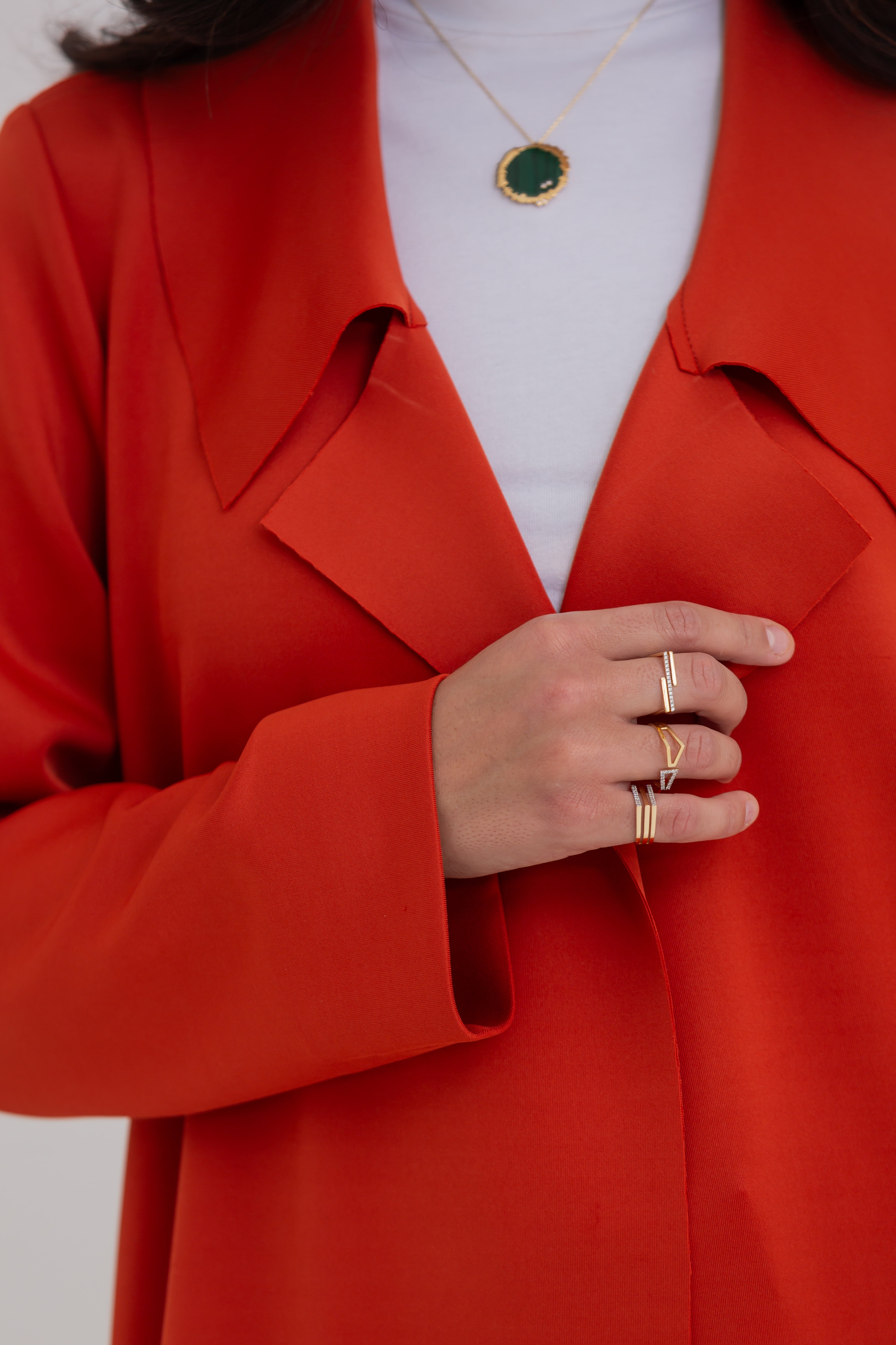 Ayat Necklace," و اذا سألك عبادي عني فاني قريب اجيب دعوة الداع اذا دعان"