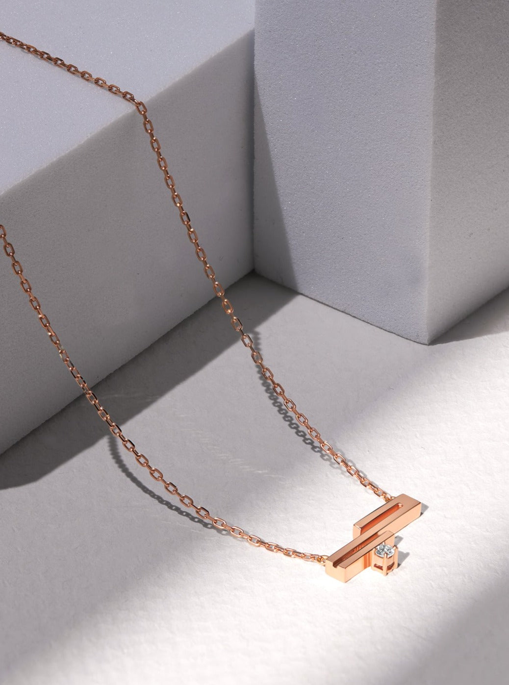 Lines Arabic Alphabet Word Necklace Hub