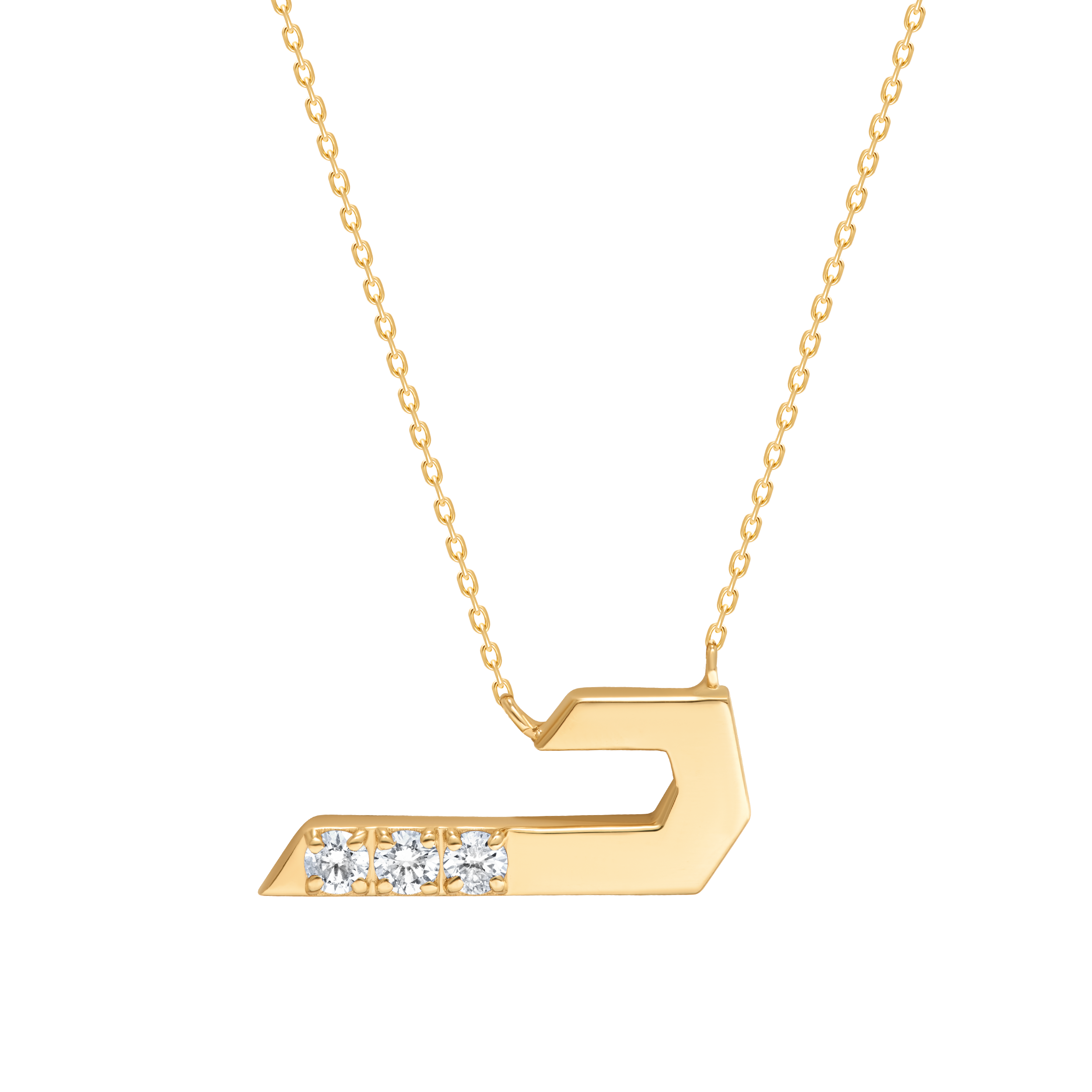 Tarakeeb Letter Necklace (HAA)