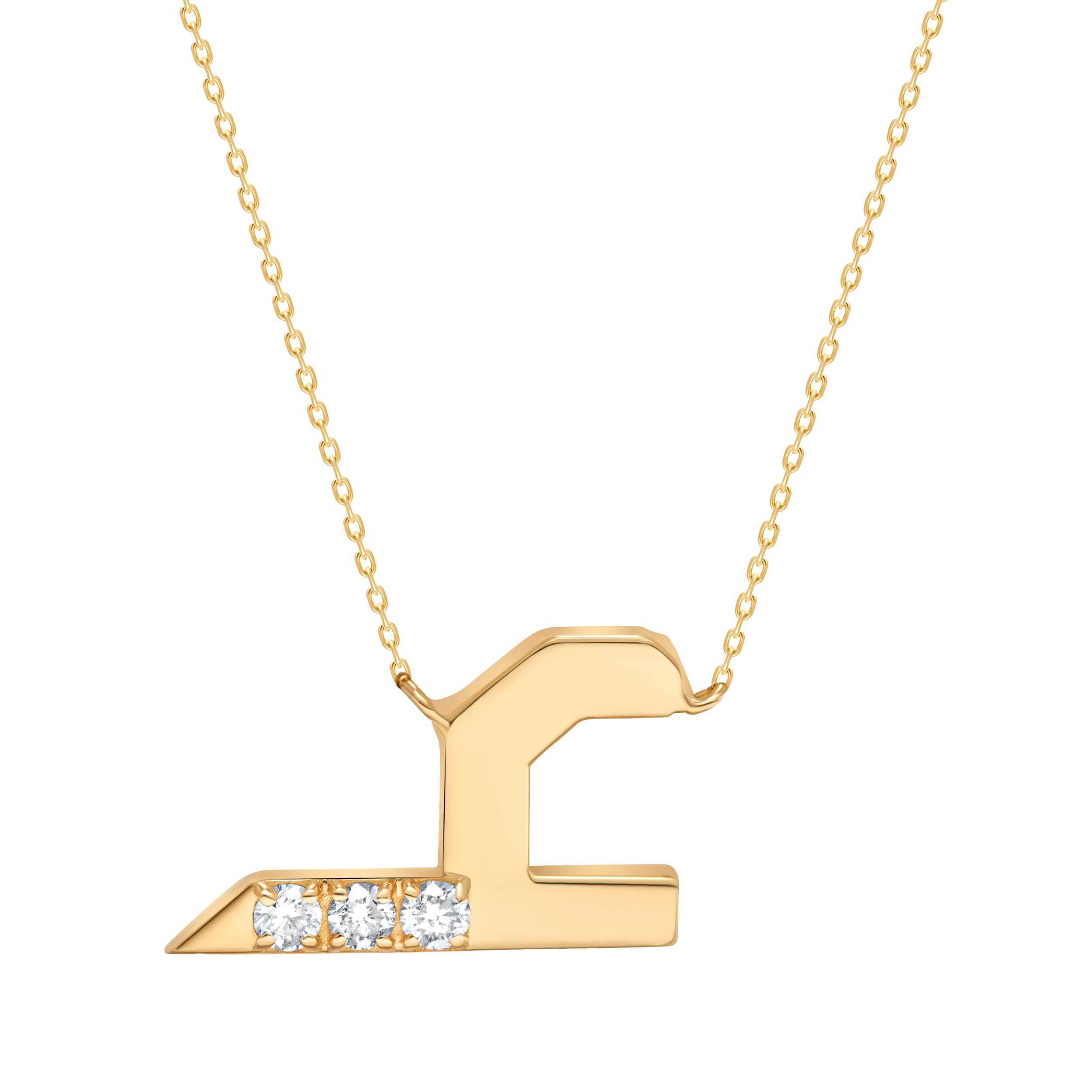 Tarakeeb Letter Necklace (AIN)
