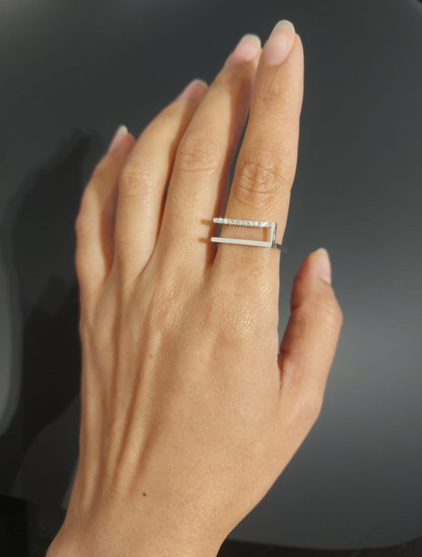 Tarakeeb Ring Gold And Diamond