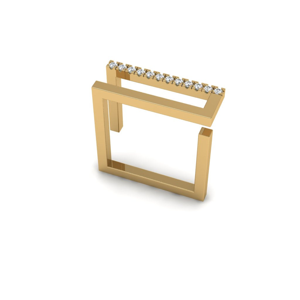 Tarakeeb Ring Gold And Diamond