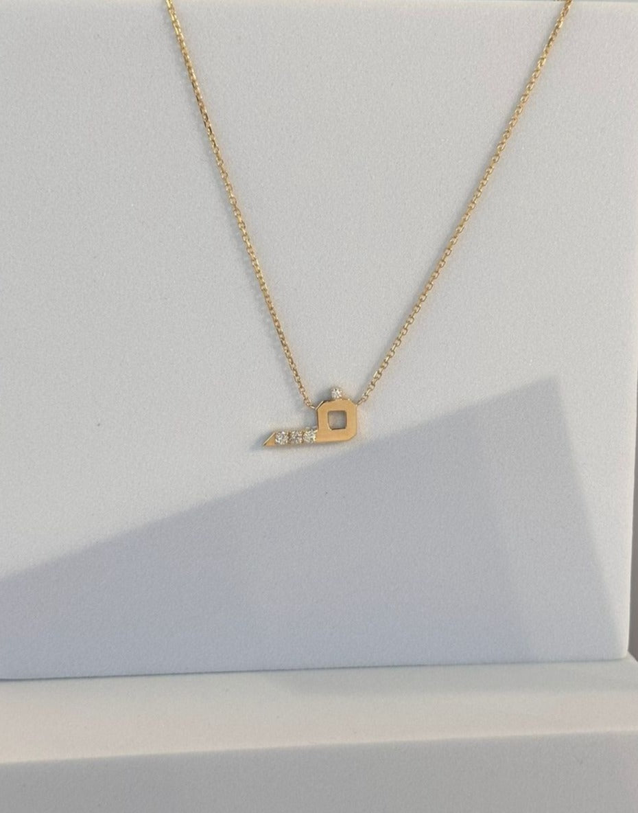 Tarakeeb Letter Necklace (FAA)