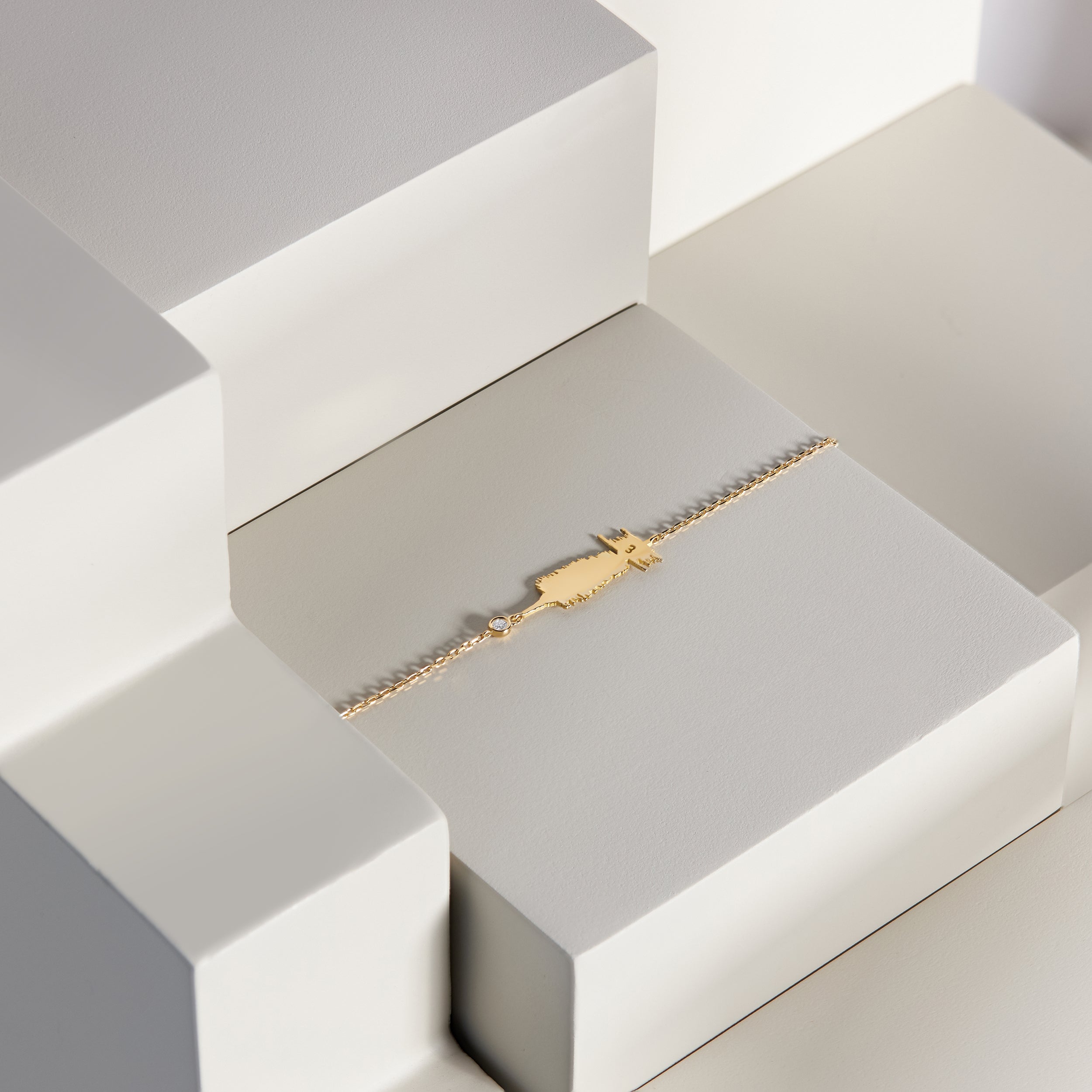 Ayat Bracelet with Diamond - (الرحمن)