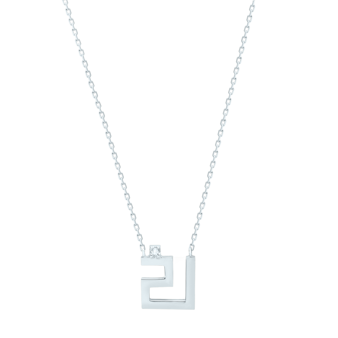 Arabic Alphabet Letter Necklace (KHAA)