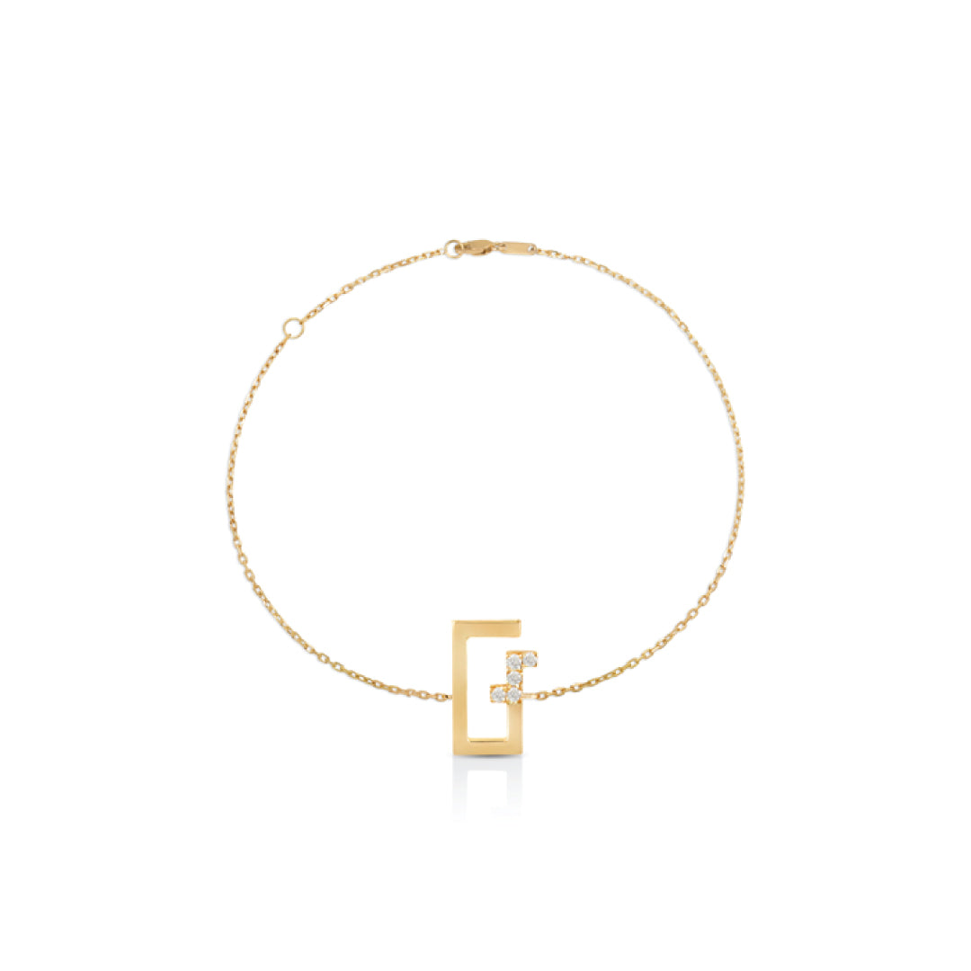 Arabic Alphabet Letter Bracelet (ALF)