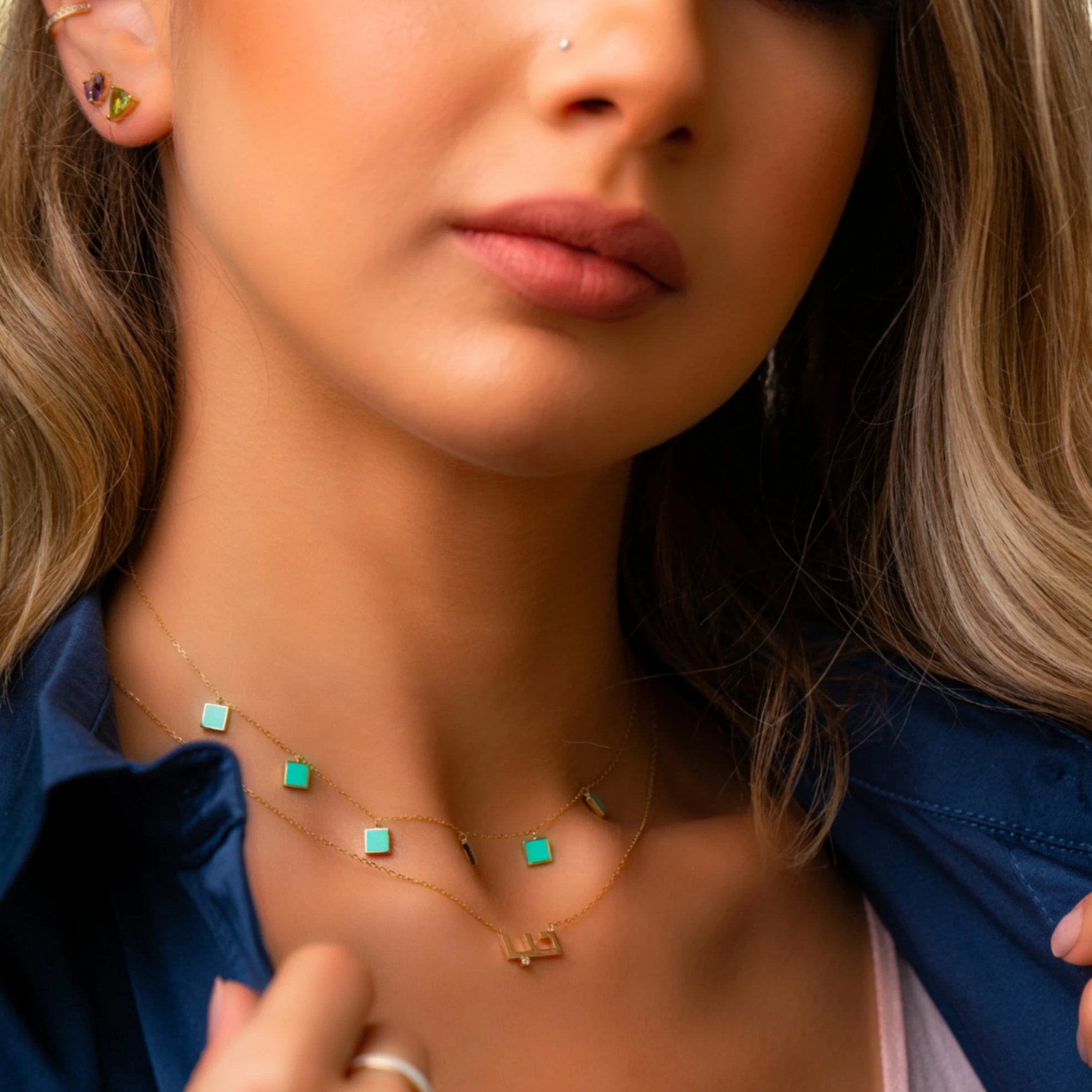Arabic Alphabet Word Necklace (HUB)