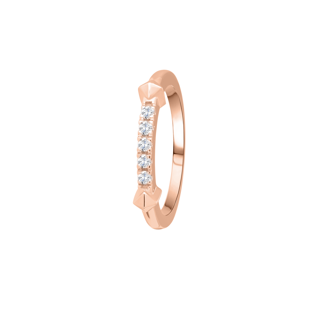 Tennis Ring Gold with Diamonds
