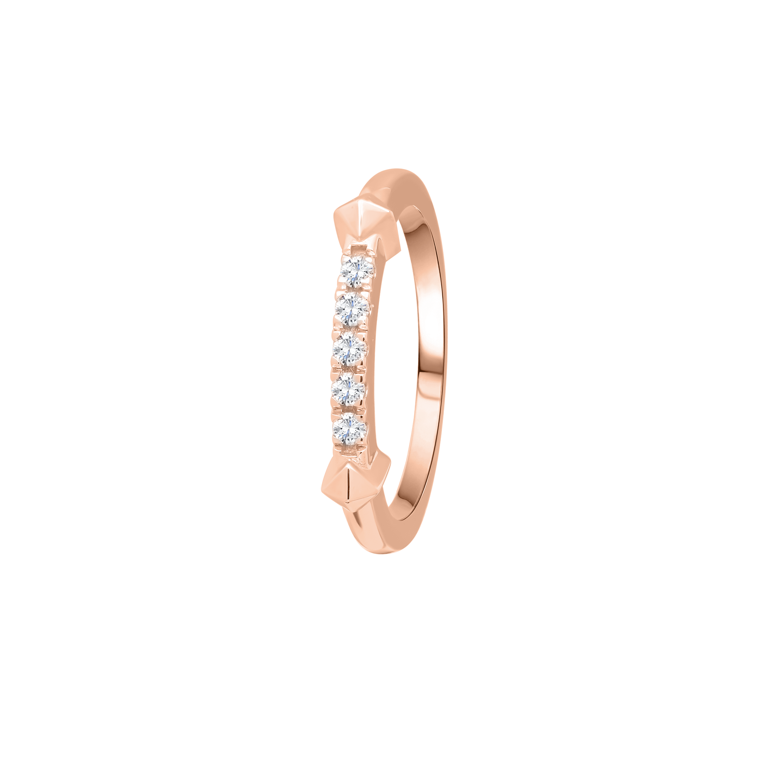 Tennis Ring Gold with Diamonds