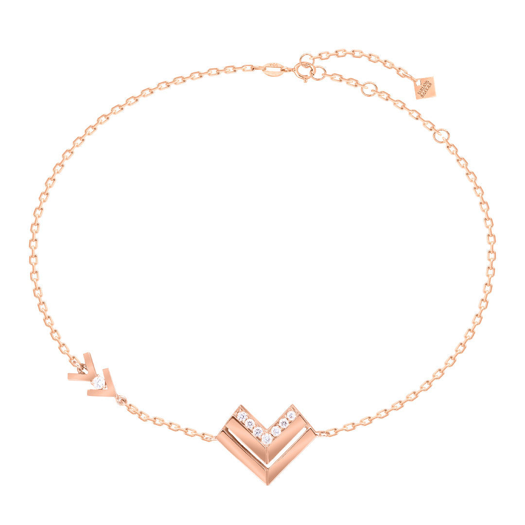 Heart Lines Bracelet