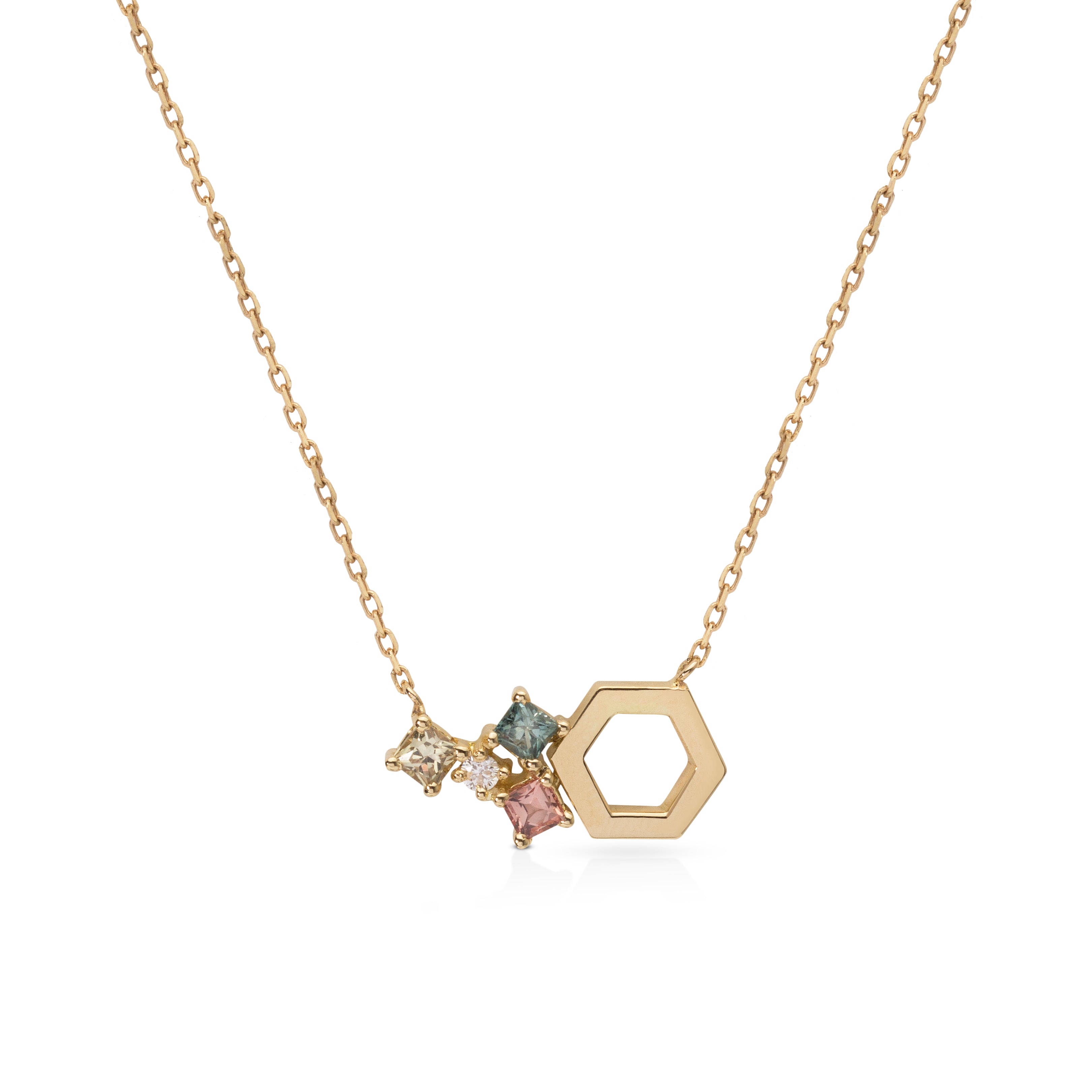 Beehive Shape Necklace