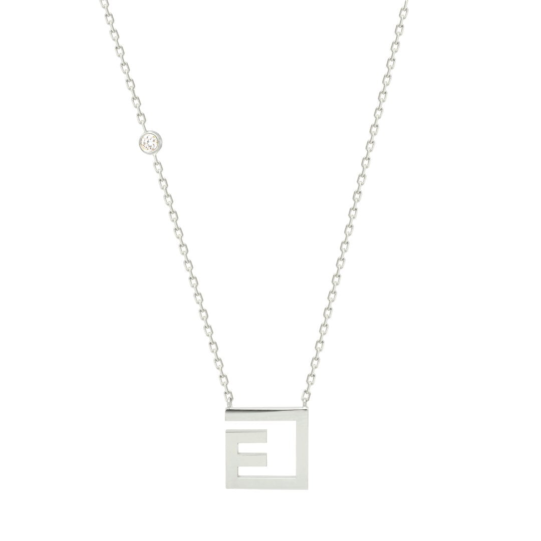 Arabic Alphabet Letter Necklace (AIN)