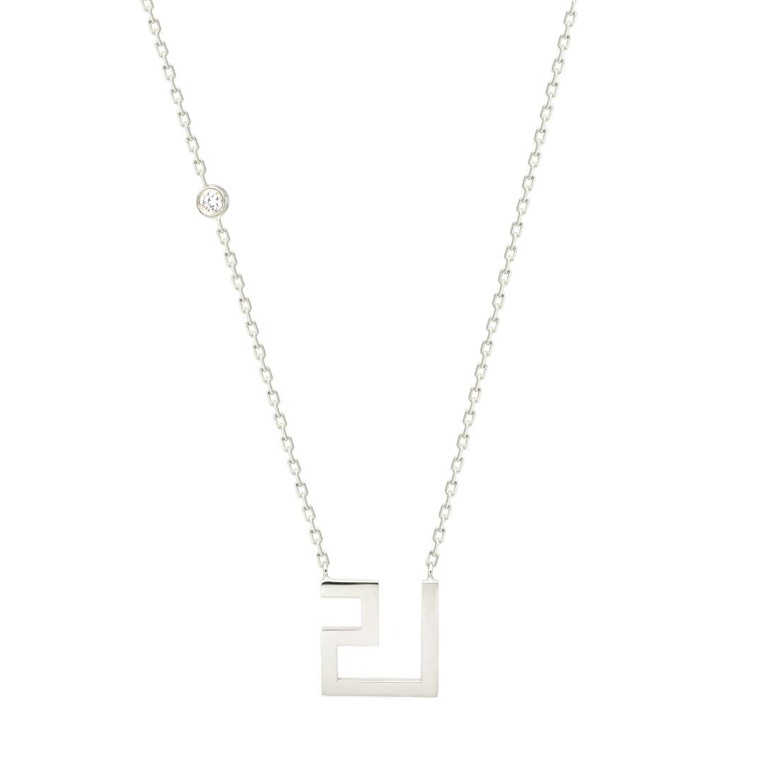 Arabic Alphabet Letter Necklace (HAA)