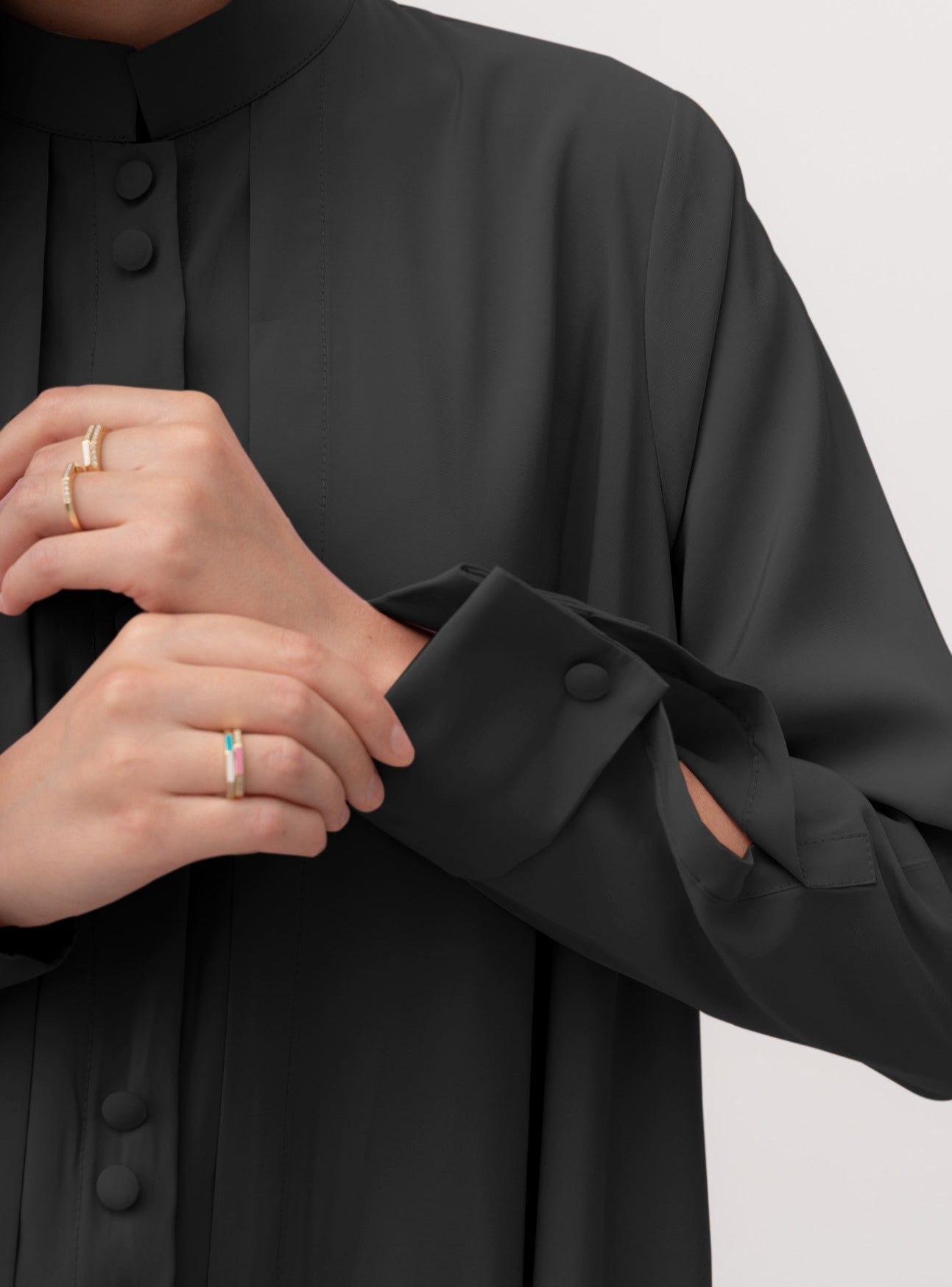 Diamond and Enamel Ring