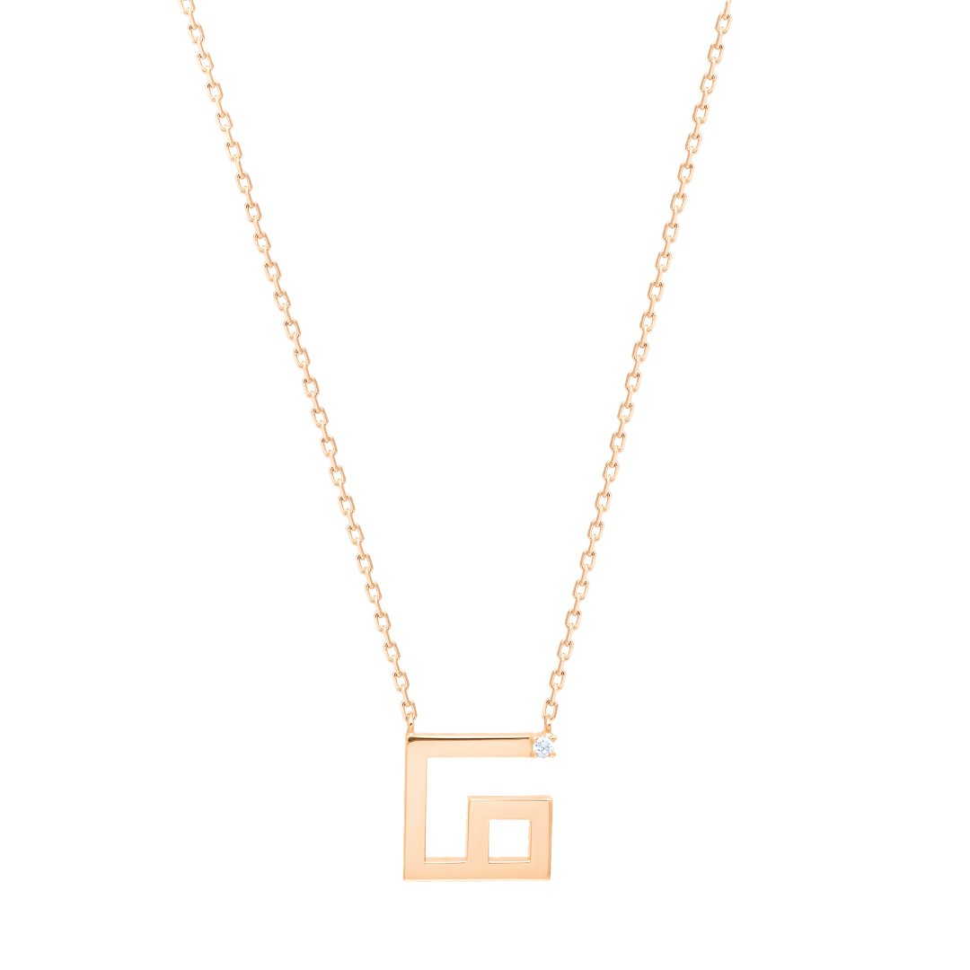 Arabic Alphabet Letter Necklace( FAA)