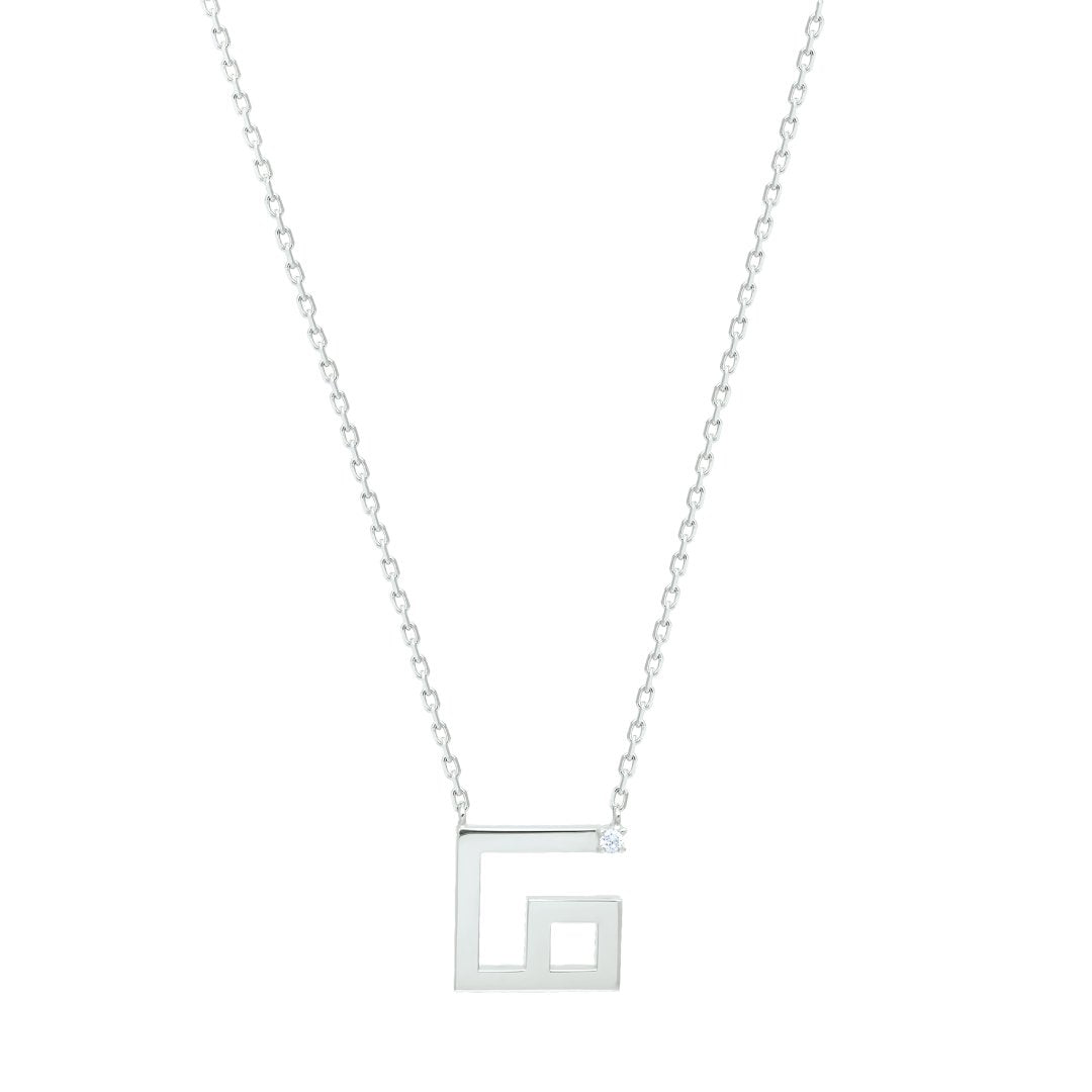 Arabic Alphabet Letter Necklace( FAA)
