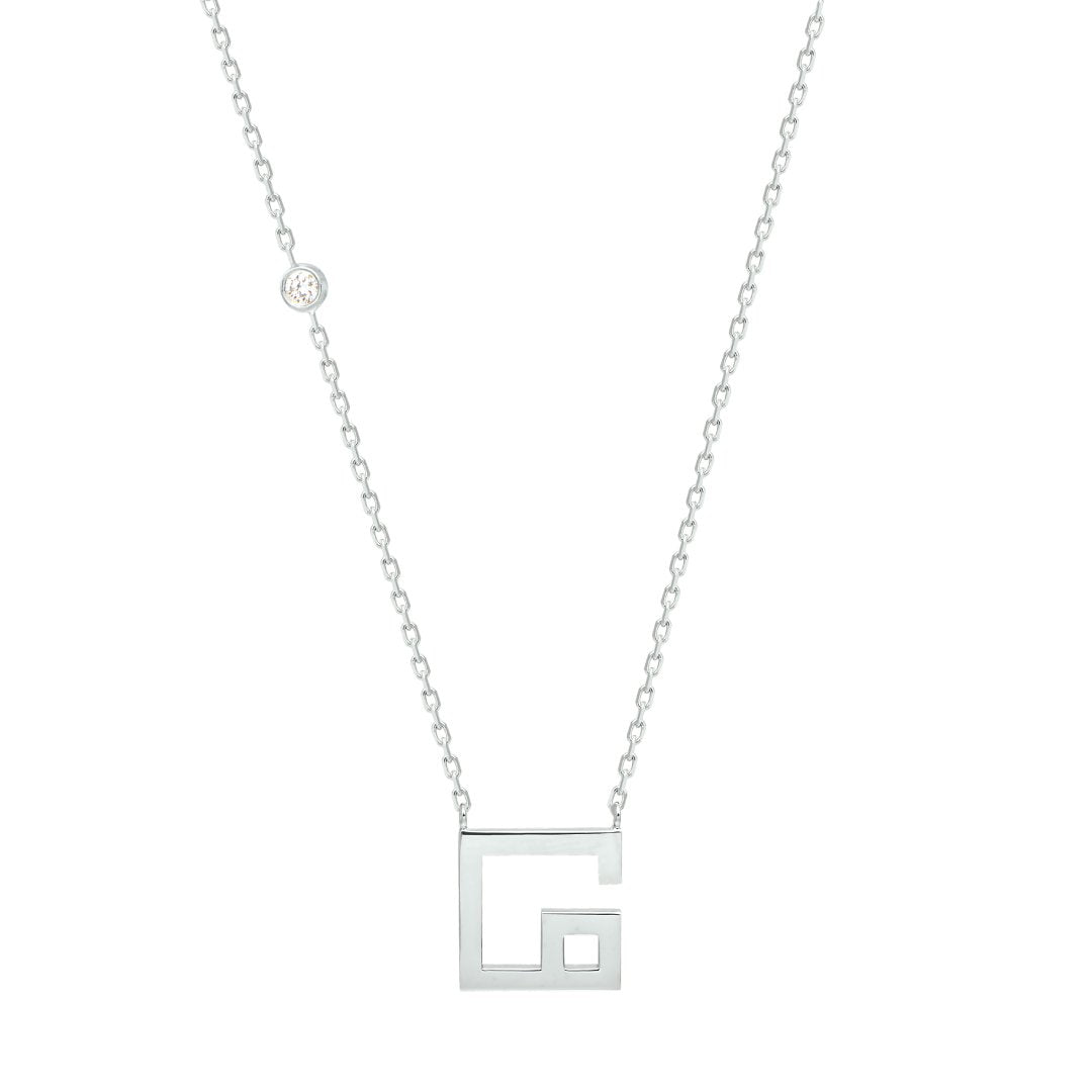 Arabic Alphabet Letter Necklace (MIM)