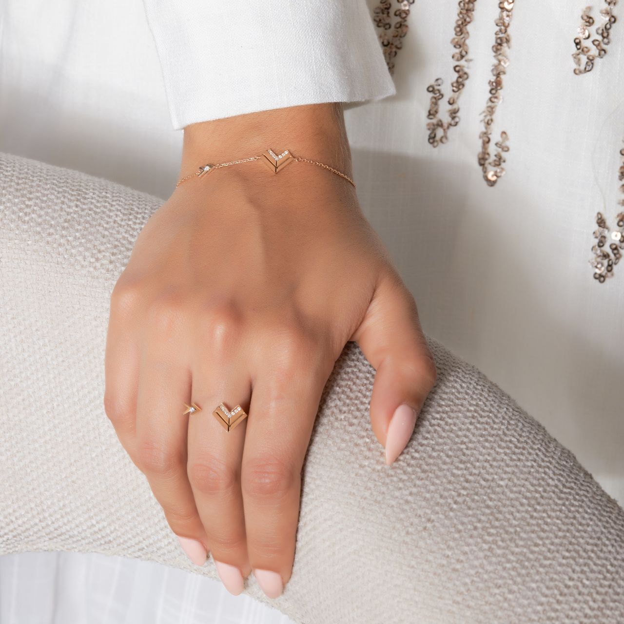 Heart Lines Bracelet