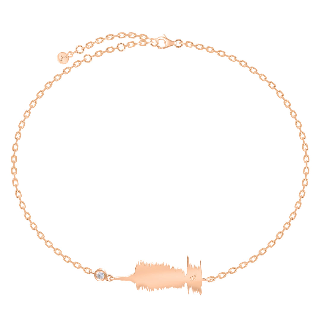 Ayat Bracelet with Diamond - (الرحمن)