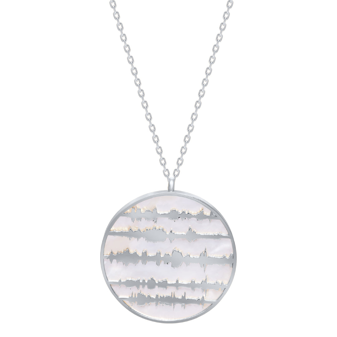 Ayat Necklace, Mother of Pearl - سورة الفلق