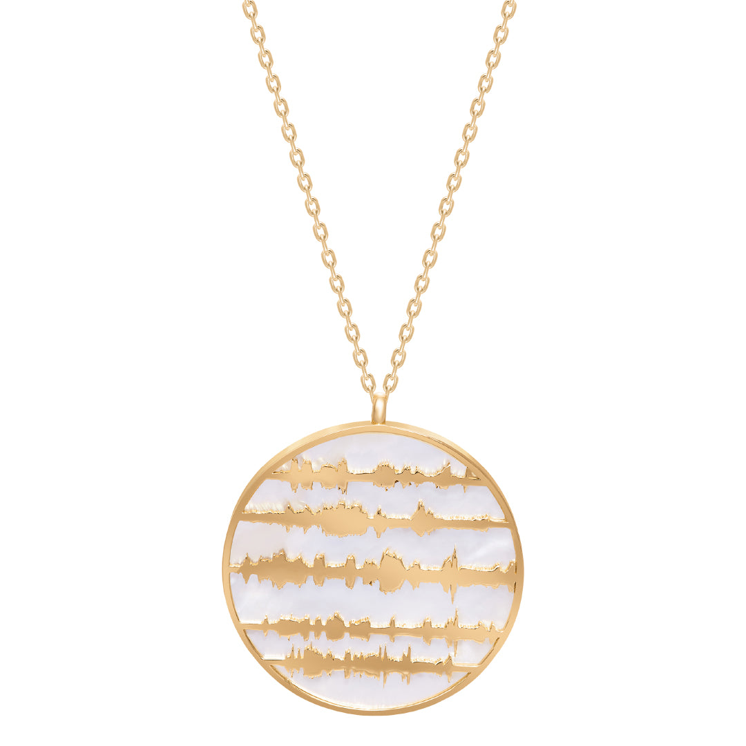 Ayat Necklace, Mother of Pearl - سورة الفلق