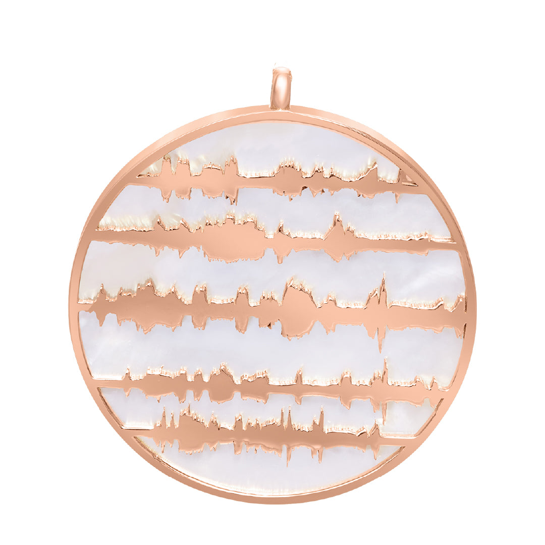 Ayat Necklace, Mother of Pearl - سورة الفلق